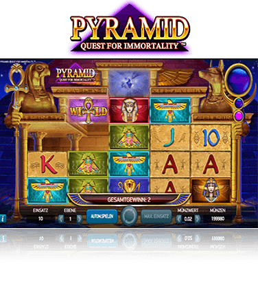 Pyramid Quest for Immortality Spiel