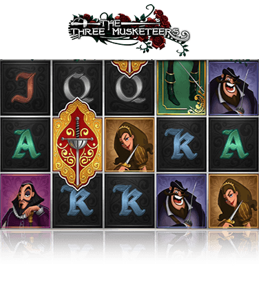 Der?Spielablauf?des The Three Musketeers Slots.